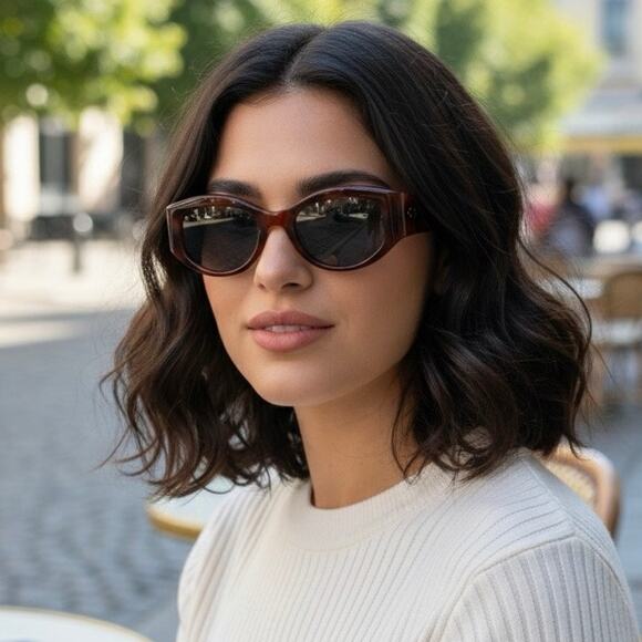 New! Garrett Leight Sunglasses Retro Biggie VINBRT, Authentic main image 7
